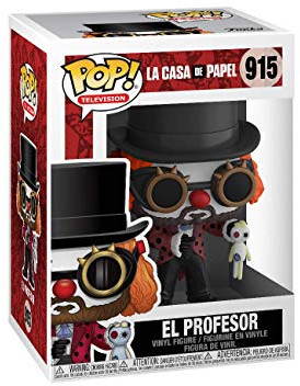 Funko Pop! TV: la Casa De Papel - Professor - Money Heist - la Casa di Carta - Figura in Vinile da Collezione - Idea Regalo - Merchandising Ufficiale - Giocattoli per Bambini e Adulti - TV Fans