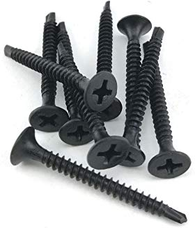 200x Gips-Metall Schnellbauschrauben Trockenbauschrauben Rigipsschrauben 3.5 x 35