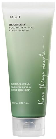 Anua Heartleaf Succinic Moisture Cleansing Foam 150 ml