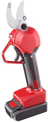 Samnuerly Cesoie da potatura elettriche Professionali 30 mm Potatore Elettrico Senza Fili Cesoie da potatura ergonomiche da Giardinaggio Troncarami da Giardino Coltello Regolabile 6-8 Ore di Lavoro