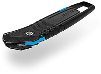 MARTOR Sicherheitsmesser, Verdeckte Klinge, SECUMAX 350 zu 98% aus recyceltem Kunststoff, Profi Cuttermesser, Leicht, Kunststoff, Rechts- & Linkshänder, GS Geprüft
