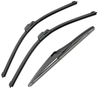 Auto Car Wipers 3PCS, 19+19+12 Front And Rear Replacement for Suzuki Grand Vitara MK3 2006-2015, Windshield Wiper Blades Original Equipment Wiper Blade, That Meet OEM Quality Easy DIY Install
