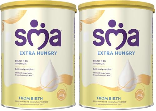 SMA Extra Hungry Infant Milk, From Birth, 800 g (Pack of 2)