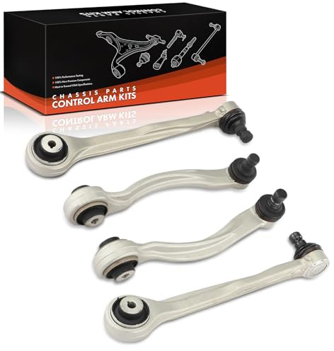 Frankberg 4x Querlenker Satz Vorderachse Links Rechts Oben 958407506C | Kompatibel mit Q5 Sportback FYT, A6 Avant 4A5, Q5 FYB FYG, C.a.y.e.n.n.e Coupe 9YB, Q8 4MN 4MT, A8 4N2 4N8 4NC 4NL, A6 4A2