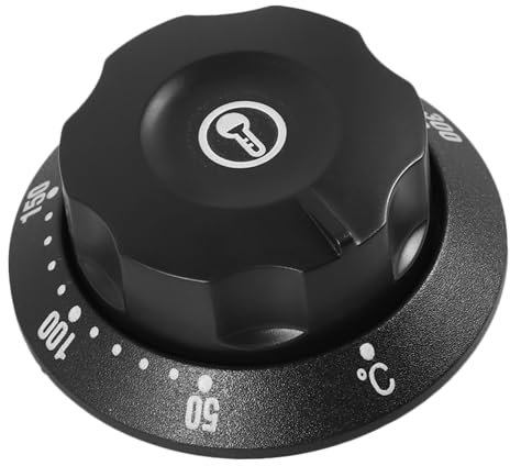 AUTSUPPL Ersatz-herdreglerknopf Für Präzise Temperatursteuerung Kompatibel Mit Elektroherden Wasserkochern Und Fritteusen Aus Robustem Material Für Langlebigkeit Und