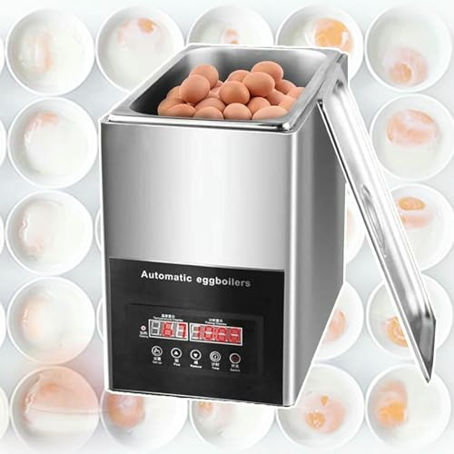 XNYXLPP Cuociuova, Macchina per cuociuova Commerciale, Cuociuova rapido Elettrico, Cuociuova a Molla Calda Commerciale, per la Cucina Domestica Intelligente Completamente Automatico