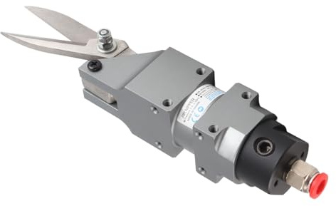 RiToEasysports Tijeras Neumáticas AM‑10‑100S Máquina Cortadora de Cizalla de Chapa Metálica con Pinza Neumática, con Paleta/ala Gruesa para Plástico y Hierro, Ideal para Trabajadores de Líneas de