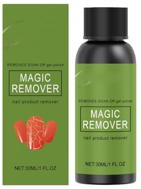 Rimozione Smalto Permanente Rapida,Solvente Smalto Semipermanente,Nail Polish Remover per Unghie UV e Gel,Gel Nail Remover Kit,Rapido e Facile