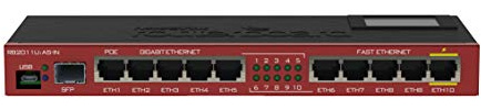 MikroTik RB2011UiAS-IN Router 5xGB 5x10/100 1xSFP