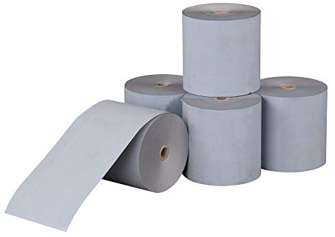 Veit 10858165 - Thermorollen 80mm x 80m, unbedruckt, Blue4est, 5 Stück