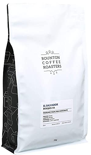Rounton Coffee Roasters | 1kg El Salvador Bosque Lya | Great Taste Award Winning Coffee 2020 | Smooth Medium Roasted Coffee Beans | 100% Arabica Espresso Coffee Beans