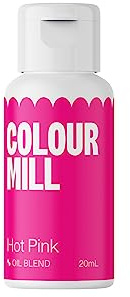 Colour Mill Oil Blend Food Colouring Hot Pink: Colorante Alimentare Liposolubile a Base di Olio - 20 ml