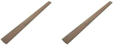 Griffbrett für Cellisten, 4/4 Stück, Reparatur, Holz, Cello Griffbrett für professionelle Cellisten, DIY-Dreieck, 58 x 6,2 x 2 cm, 2 Stück