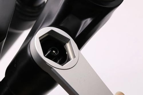 GodLOL Federgabel-Schraubenschlüssel/Schraubenschlüssel-Entferner-Werkzeug, passend für die meisten Rockshox und Fox und andere Gabel (24–26–27–28 mm)