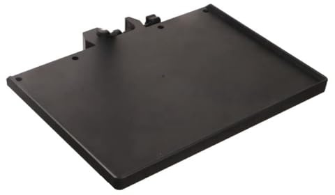 Phyachelo Pied de microphone, support de microphone, montage sur table, pince sur supports de barre de 24 x 17,5 cm (support non inclus)