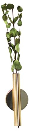 PRETYZOOM 2 Pz vaso di decorazione parete decorazione da parete labellini decorazione muro cartellini mini tubo a parete fiore idroponico vasi da parete tubo per fiori porta fiori