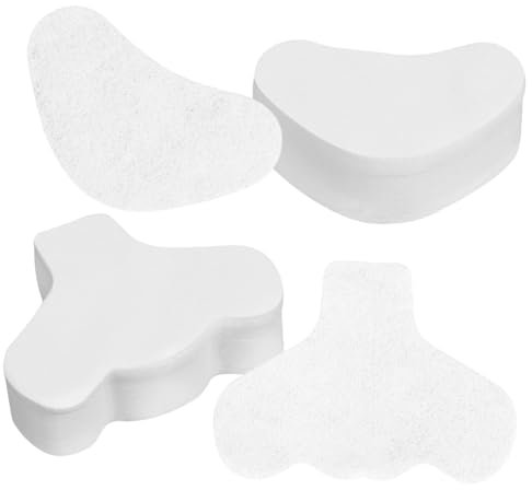 DRESSOOS 200stücke Nasenpflaster Aus Weicher Baumwolle Wattepads Für Nase Und Kinn Nasenreinigungspads Porenstreifenpapier Gesichtspflaster Für Kinnreinigung