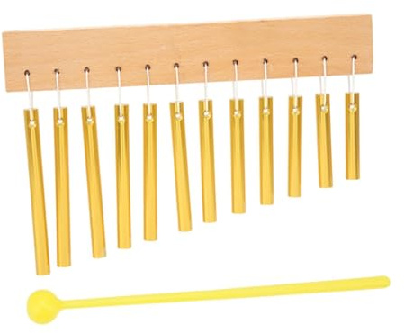 12 Töne Musikalisches Glockenspiel Percussion Instrument für Bildung, Konzerte und Meditation
