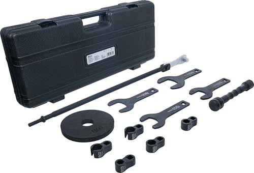 BGS 74595 | Kraft-Schlaglöser-Satz | für Druckluft-Hammer | 12-tlg. | Schlagbolzen, Handgriff, Handschutzscheibe | Maulschlüssel 32, 36, 40, 47 mm | Sechskant-Ringschlüssel 14, 17, 19, 21, 22 mm