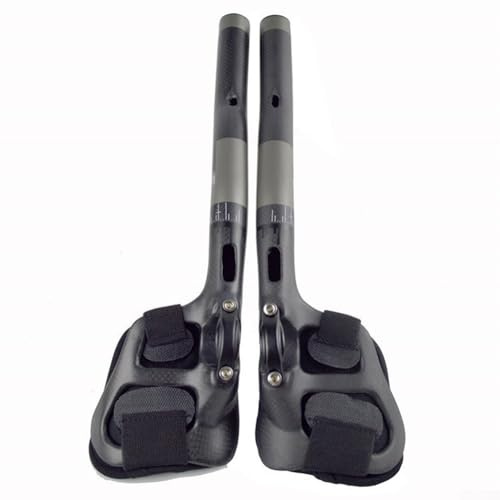 Areobars per bicicletta, manubrio di riposo per ciclismo, barra aerodinamica da 31,8 mm per triathlon, bici da strada/lunghe distanze (opaco)