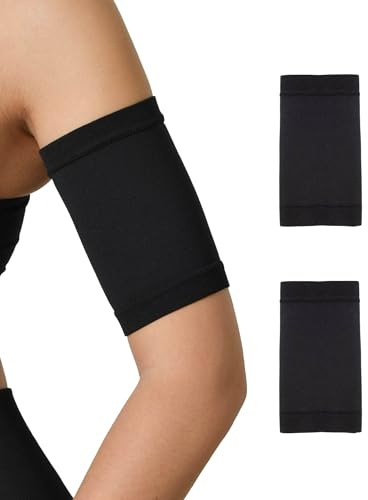 NOLOGO Copri PICC Braccio Donna e Uomo 2pz – Fascia Protezione in Microfibra Traspirante e Antibatterica, Fascia per Glucometro, Manicotti Braccia Protettivi – Made in Italy