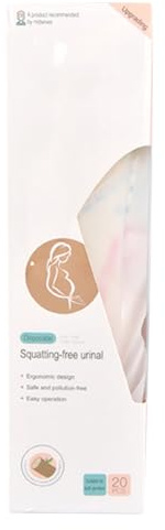 Imbuto da donna – Aiuti per la minzione in silicone morbido, aiuto da viaggio compatto, attrezzatura per l'igiene d'avventura, imbuto facile da usare con costruzione in silicone morbido | Urin