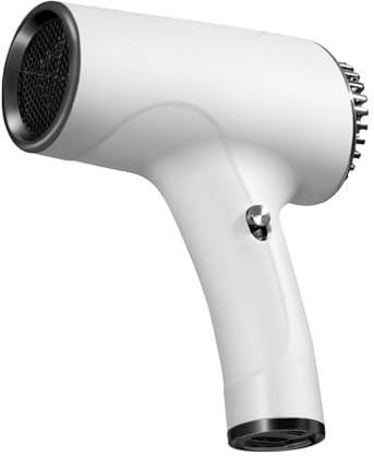 Asciugacapelli Senza Filo 500W Con Ricarica A Presa | 2 Velocità Ricaricabile Basso Rumore Asciugacapelli Per Uomini Donne Casa Dormitorio Viaggio Salon