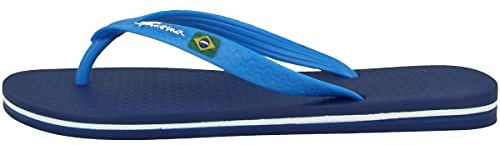 Ipanema Classica Brasil II Ad, Scarpe da Barca Uomo, Rosso (SIL/Blu/CTN), 41-42EU