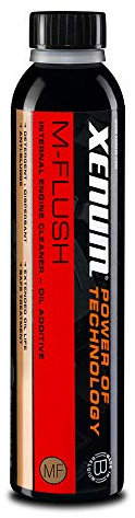 Xenum M-Flush Problem Solving Engine Interior Cleaner - Performance Improvement, Noise Reduction, Oil Consumption Reduction - Cleans Glued Piston Rings and Camshaft Adjustments