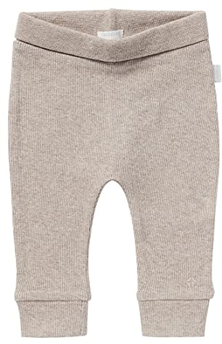 Noppies Unisex Baby U bukser Comfort Rib Naura Hose, Taupe Melange - P757, 62 EU