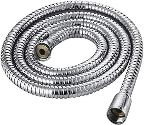 ZZDH Duschkopfhalterung Duschschlauch Badezimmerarmaturen 1,5/2/3/4 / 5m Edelstahl-Wasserleitung Universelle G1 / 2 Schnittstelle (Color : 4m Shower Hose)