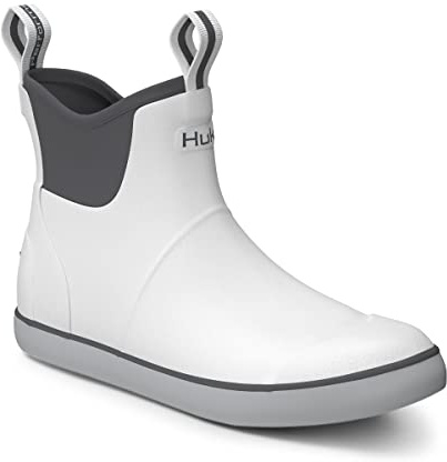 HUK Womens Rogue Wave Shoe | High-performance Fishing & Deck Boot, Solid - White, 6