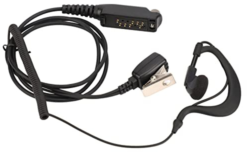 G Form Ohrhörer Headset mit klarem Mikrofon für Sepura | diskrete PTT Taste PU Kabel 1 m geräuschisolierender Ohrhörer für STP8000 STP8030 STP8035 STP8038 STP9000