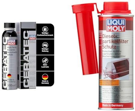 LIQUI MOLY Öladditiv Cera Tec Art.-Nr. 3721 Keramikverschleißschutz & Dieselpartikelfilterschutz | 250 ml | Dieseladditiv | Art.-Nr.: 5148