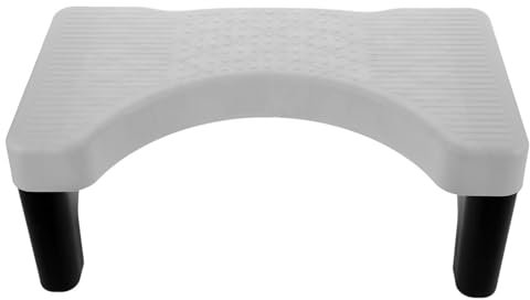 TOVINANNA Toilettenhocker Aus Hochwertigem Material Ergonomische Fußstütze Für Sitzkomfort Langlebig Und Praktisch Für Täglichen Gebrauch Im Badezimmer