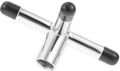 Parliky Billard Queue Cross Rest aus Metall für Pooltisch, Silber