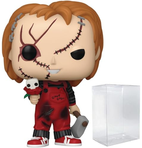 POP Movies: Valentines – Chucky Funko Vinyl-Figur (inklusive kompatibler Box-Schutzhülle), mehrfarbig, 9,5 cm