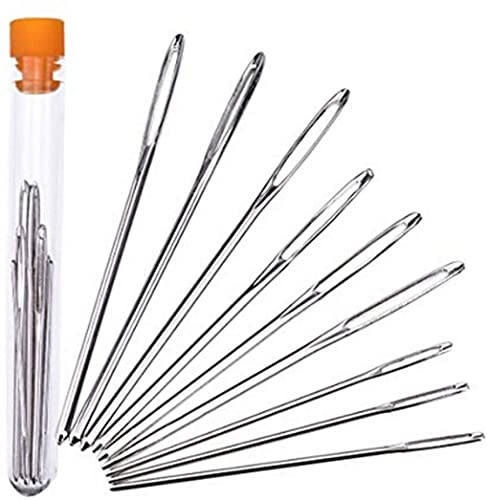 Large Eye Blunt needles steel Embroidery Needle Tapestry darning sewing needles Convenient and practical