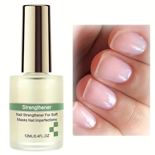 Nail Strengthener - Ridge Filling Nail Hardener - Natural Essential Nourish Nail Strengthener And Growth Polish - For Uneven,Thin, Weak, Damaged Nails, Nails