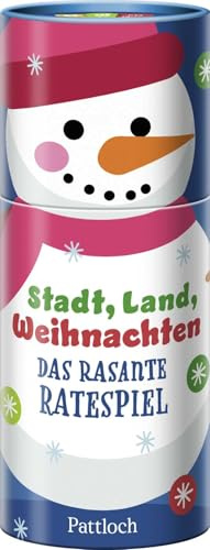Stadt, Land, Weihnachten: Das rasante Ratespiel | Wortspiel ab 7 Jahren, rund um Advent, Winter und Weihnachten