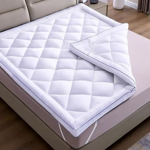 CELESTA Matratzen Topper 180x200cm, 5cm weiche Matratzenauflage | 5cm Topper Matratzenauflage , druckentlastend & atmungsaktiv, Maschinenwaschbar, Für Boxspringbett & Gästebett