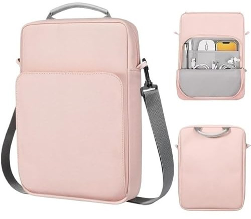 MEFEPLPBZC Shock Pouch Tablet-Tasche, geeignet for Apple MacBook Neo 13 Zoll A18 Pro 2026, Tragegriff mit Schultergurt