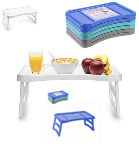 PlasticForte - Bandeja portátil plegable para ordenador portátil, para sofá, portátil, cama de desayuno