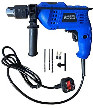 Impact Drill, 850W 3000 RPM Hand Corded Electric Hammer Drill - 360° Rotary Handle, Dual Mode for Drilling & Impact, Variable Speed for Steel, Masonry, Concrete & Wood