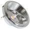 LEDKIA LIGHTING - Ampoule LED G53 12W | 900 lm | AR111 24º | Éclairage Commercial | Angle 24° pour Vitrines, Blanc Neutre, Aluminium