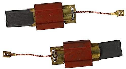 vhbw 2X Kohlebürste kompatibel mit Miele W3444, W3446, W3448, W3465, W347, W349, W3505, W351, W3514, W3515, W352 Waschmaschine, Trockner
