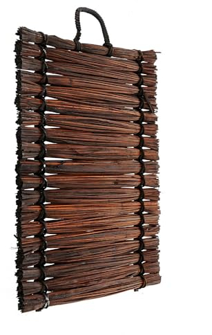 Giordanoshop Set 5 Stuoia Sottopiatto in Rattan Misure 40 x 30 cm