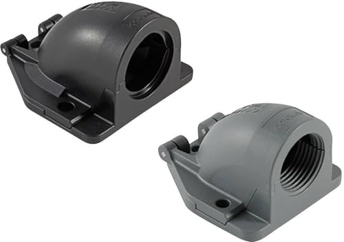 Icotek 31392.900 Kabeldurchführung abgewinkelt schwarz 1 Stk.