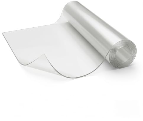 Tischfolie Tischschutzfolie transparente Tischdecke durchsichtig Folie für Tisch Tischschutz 1,5mm 240x100cm