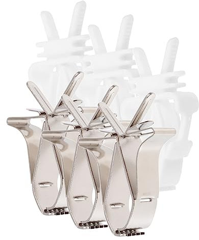 Yardwe 24pcs Bird Cage Feeder Parrot Vegetable Clips Parrot Cage Accessories Food Clamp Holder